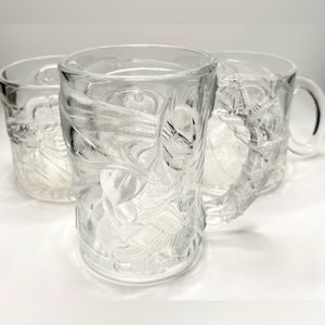 1995 3D Vintage McDonalds Batman Forever Mugs